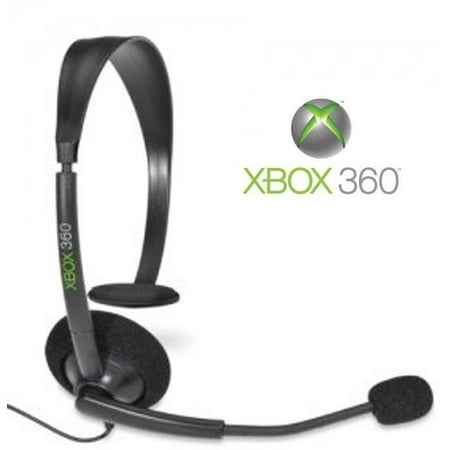 Xbox 360 - Headset - Wired - Black - Bulk Package (microsoft)