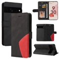 thumbnail image 1 of GANGXUN Flip Case for Google Pixel 7 Pro – Leather Wallet Cover with Card Slots, Kickstand & Color Stitching Protective Folio, 1 of 6