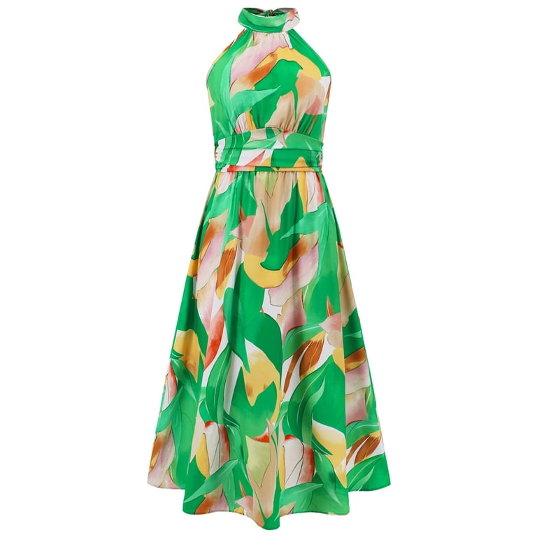 Sleeveless Long Dress for Women Boho Halter Maxi Sundress Casual Loose Dresses Split Cover Up Gown - Walmart.com Sleeveless Long Dress for Women Boho Halter Maxi Sundress Casual Loose Dresses Split Cover Up Gown - Walmart.com