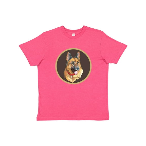 Inktastic German Shepherd Dog Youth T-Shirt