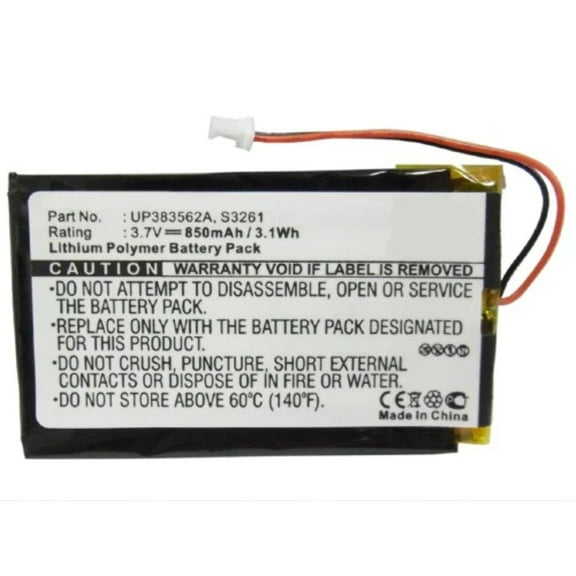 Batteries N Accessories BNA-WB-P6552 PDA Battery - Li-Pol, 3.7, 850mAh, Ultra High Capacity Battery - Replacement for IBM UP383562A Battery