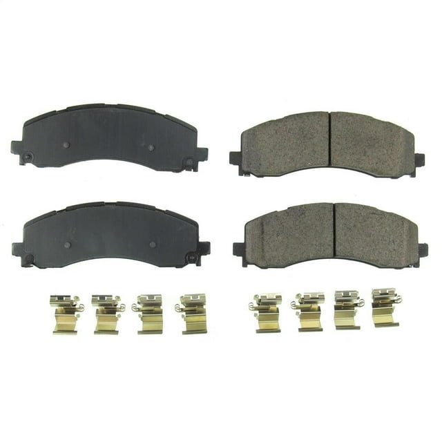 Power Stop Brake Pad 17-2225 Z17 Evolution; FMSI Number D2225; Ceramic Brake Pads; Set Of 4; With Premium Stainless Steel Hardware
