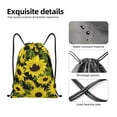 thumbnail image 6 of Bingfone Sunflowers In Vintage Drawstrings Backpacks Bags For Men Women Gym Drawstrings Bag, 6 of 9