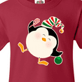 thumbnail image 4 of Inktastic Happy Christmas Penguin Youth T-Shirt, 4 of 5