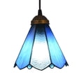 thumbnail image 4 of Pequeña pantalla de cristal de colores, lámpara de mesa, candelabro, accesorios de lámpara de techo, carcasa de pantalla de soldadura manual, 4 of 5