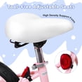 thumbnail image 4 of Enjoyrun 16" Kids Bike,Girls Bike with Training Wheels,Basket and Doll Seat,Bicycle for Children Ages 5-8,Pink, 4 of 7