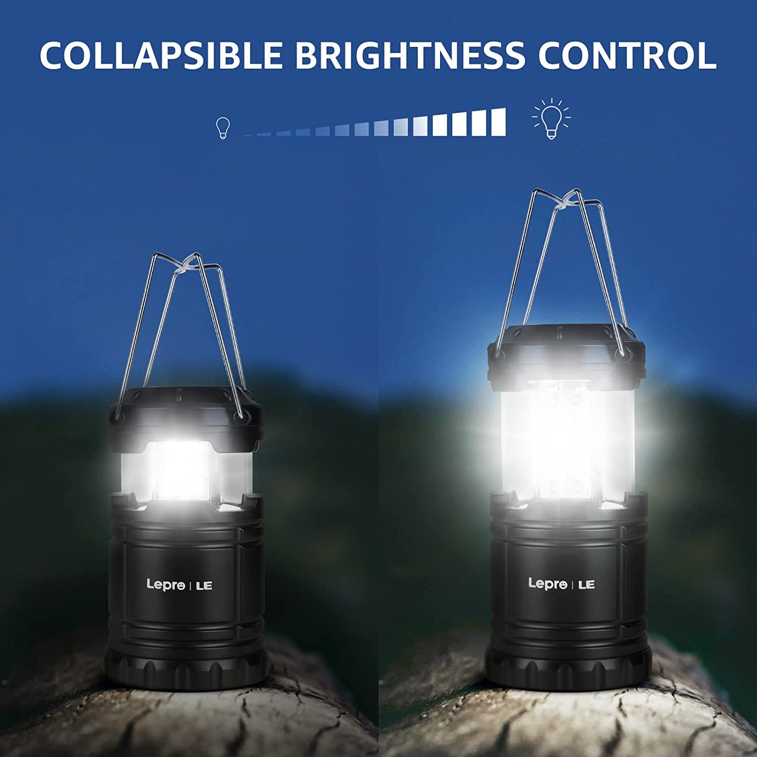 Lepro LED Collapsible Camping Lantern 4-Pack photo 4