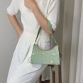 thumbnail image 1 of Bolso de hombro con costuras florales de encaje para mujer bolsa Likrtyny de hombro de cuero PU suave para la axila bolso de viaje para playa bolso de mano pequeño para niña, 1 of 9