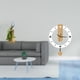 thumbnail image 2 of Figura de escritorio,Estante de estatua de pavo real para escritorio,decoración del hogar,Reloj de pared,Reloj de pared decorativo para baño y dormitorio.,Reloj de pared redondo silencioso y, 2 of 8