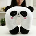 thumbnail image 1 of Almohada de viaje para el cuello, cabeza de soporte en forma de U de dibujos animados multicolor (Panda) Hugtrwg Para estrenar, 1 of 6
