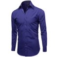 thumbnail image 2 of FashionOutfit Men's Regular Fit Dress Shirt, 2 of 6