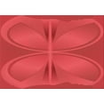 thumbnail image 1 of Ahgly Company Indoor Rectangle Patterned Red Area Rugs, 2' x 5', 1 of 6