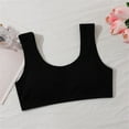 thumbnail image 2 of Girls Training Bras for Teens 9-16 Seamless Sports Bras with Soft Padding Bras Big Girls Crop Top Underwear, 2 of 3