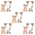 thumbnail image 1 of Ruiboury 3pcs/set Comfortable Animal Ears Tail Bow Tie Set For Kids Easy To Wear And Skin-friendly Cute 5Set, 1 of 6