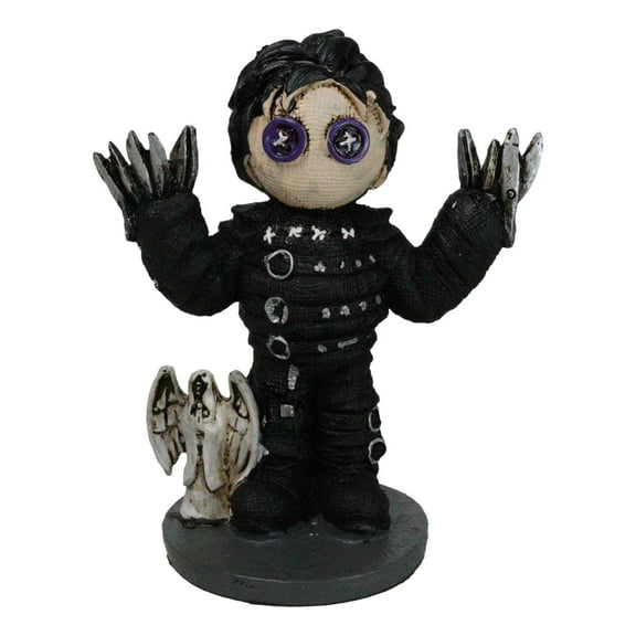 Pinheadz Monster Edward Scissorhands With Voodoo Stitches Death Angel Figurine