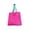 Hot Pink, variant on IPEWLEX Foldable Waterproof Reusable Nylon Shopping Bag with Hidden Compartment, Heavy Load Capacity, Stylish Multi-Color for Daily Grocery and Errands,20.08x16.93in