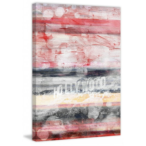 Parvez Taj  - "Hollywood Colors" Print on Canvas 24 x 36