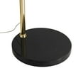thumbnail image 5 of NOVA OF CALIFORNIA Marilyn 1 Light Arc Floor Lamp - Weathered Brass, 5 of 9