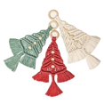 thumbnail image 1 of Kit de macramé de árbol de Navidad - Cuerda de algodón hecha a mano - Decoración colgante de pared bohemia Diy - Nuevo pasatiempo relajante - Gran regalo de Navidad, 1 of 5