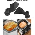 thumbnail image 4 of Bread Maker Paddle Stainless Steel Mixing Paddle Non‑Stick Bread Maker Kneading Paddle Fit for Breadmaker Machine, 2Pcs, 4 of 5
