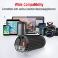thumbnail image 4 of Inversor De Alimentación De Automóviles De 200W, Inversor De Potencia De Automóvil Doble C Para Acampar, 4 of 7