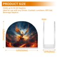 thumbnail image 3 of Bird Fire Sky Napkin Holder for Table Clear Napkin Stand Paper Holder Acrylic Organizer Dispenser Napkins for Dinner Kitchen Restaurant Room, 3 of 8