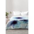 thumbnail image 2 of DENY Designs Elena Blanco Ethereal Blue Flowers Comforter, 2 of 2