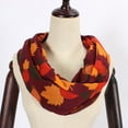 thumbnail image 2 of Prolriy Scarf for Women Maple Decoration Soft Scarf Women Wrap Fashion Thanksgiving Long Scarf Womens Scarf Purple, 2 of 2