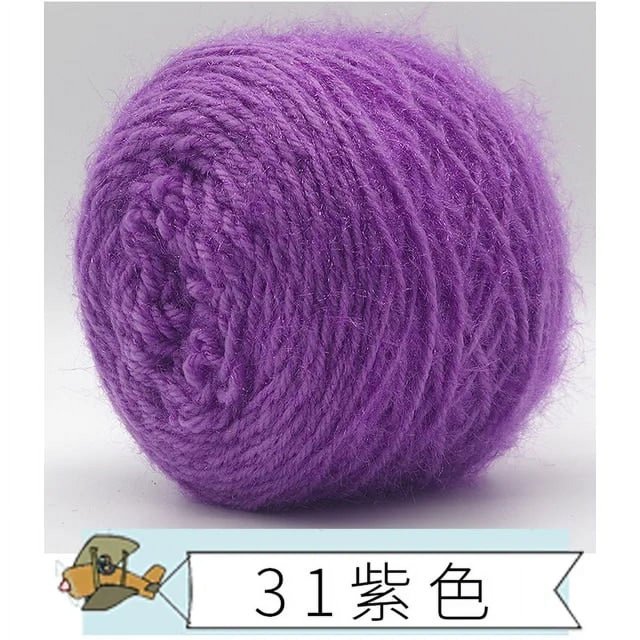 Colorful Hand Knitted Yarn DIY Handmade Thread Yarn For Hat Scarf Sweater Clothing Crochet Hook Weaving Thread About 150g