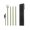 Green, variant on Telescopic Double Hooks Lamp Stand Aluminum Alloy Portable Folding Camping Lamp Pole Lamp Accessory