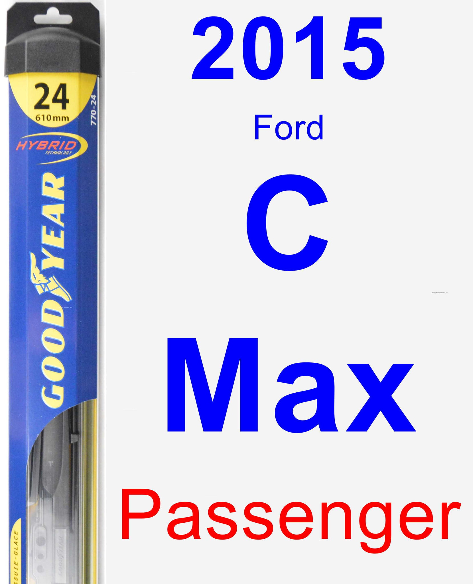 FOCUS  C-Max MPV  2003-2007 Windscreen Wiper Blade Kit 