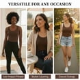 thumbnail image 6 of COUVER Women's Slim Fit Lace Racerback Tank Top Raspberry, 6 of 6
