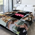 thumbnail image 3 of Custom for Boyfriend Girlfriend, Personalized Couple Blanket, Customized Blanket with Photo, Birthday Valentines Gifts for Wife Girlfriends from Husband Boyfriends, 3 of 6