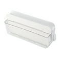 thumbnail image 1 of Soporte de pared transparente multifuncional para control remoto, carga de teléfono móvil, papelería, cosméticos, estante de almacenamiento de pared M transparente, 1 of 12