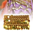 thumbnail image 1 of Bufanda Con Borlas, Cadena Para Danza Del Vientre, Bufanda Redonda Para La Cadera, Suministros De Ropa Nacional, Accesorios, 10 Yardas (dorado) Cergrey National Clothes Supplies, 1 of 8