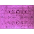thumbnail image 1 of Ahgly Company Indoor Rectangle Oriental Purple Industrial Area Rugs, 2' x 3', 1 of 4