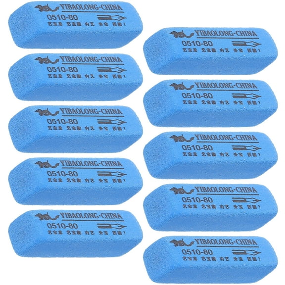 10Pcs Guitar Cleaners Frets Polish Tools Fret Polishing Eraser Polishing Tool