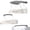 Gray, variant on SavvyCraft™ 4 Bow Bimini Top Replacement Canvas 8ft L, 79"-84" W Gray Color with Zippered Pockets