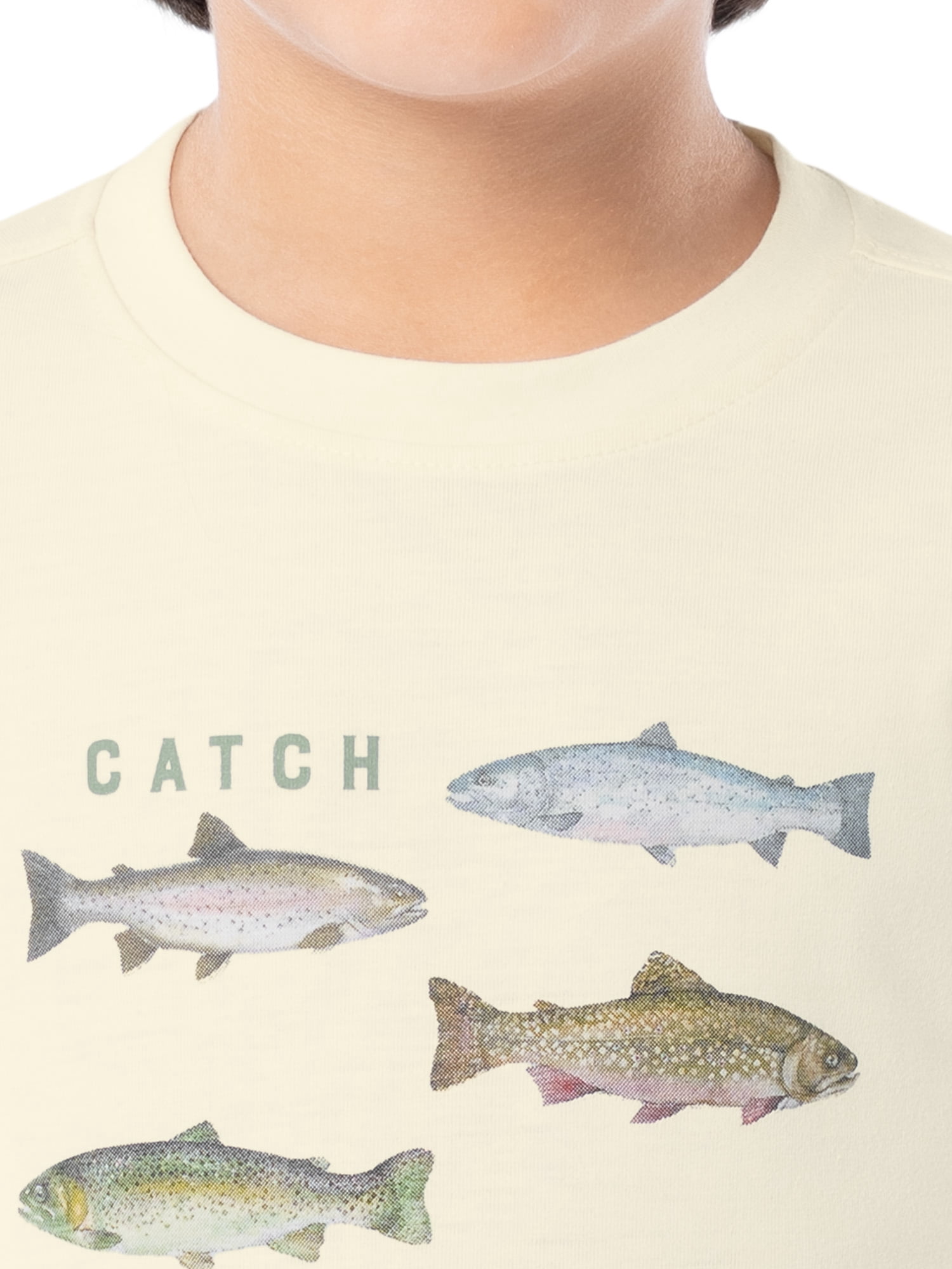 Ozark Trail Boy's Graphic Short Sleeve T-Shirt, Sizes 4-18