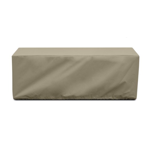 KoverRoos 44213 Weathermax 5 ft Garden Seat Cover, Toast - 63 W x 28 D x 18 H in.
