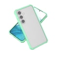 thumbnail image 4 of Compatible with Samsung Galaxy S24 Case Clear, Luxury Transparent Bling Soft TPU Women Girls Shockproof Protective Anti-Scratch Anti-Yellowing Phone Case Designed for S24, Mint, 4 of 6