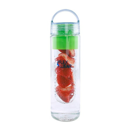 Flexwear Fruit Infuser Water Bottle, 750ml/24oz