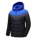 thumbnail image 1 of Hombres Patchwork Casual Espesar Con Capucha Cremallera Moda Mantener Caliente Chaqueta Abrigos Pompotops oipoqjl21262, 1 of 8