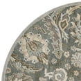 thumbnail image 5 of SAFAVIEH Bella Selna Floral Traditional Wool Area Rug, Grey/Multi, 5' x 5' Round, 5 of 6