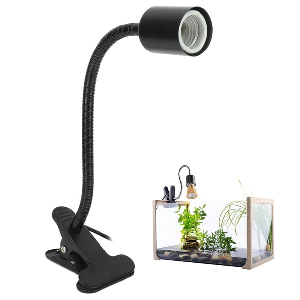 Soporte Para Lámpara De Calor, Soporte Para Lámpara Para Mascotas Con Atenuación E27 Enchufe Estadounidense 85-265V Con Clip Para Tienda De Mascotas