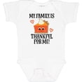 thumbnail image 3 of Inktastic Thanksgiving Thankful Family Boys or Girls Baby Bodysuit, 3 of 5