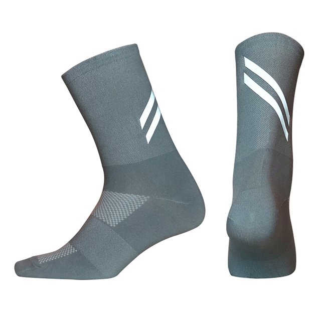 Chaussettes de Sport Hommes Chaussettes Réfléchissantes Adaptées EU 39-46 pour Course Cyclisme Basketball Soccer Soccer