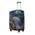 thumbnail image 2 of Salouo Rainbow Astronaut Space Landscape Pattern Travel Dust-proof Suitcase Cover, Softside Suitcase Protector Luggage Cover Protector for 18-32inch ,Not Included Suitcase, 2 of 8