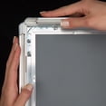thumbnail image 5 of M&T Displays Picture Frame 36x48 Inch, Front Loading Diploma Frame, Silver Color 1.25" Aluminum Profile Size, 2 Packs, 5 of 7