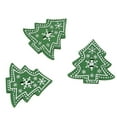 thumbnail image 5 of 25pcs Christmas tree Shape Decor Embellishment Wooden Buttons With Two Holes For Sewing Scrapbook Crafting, 5 of 8